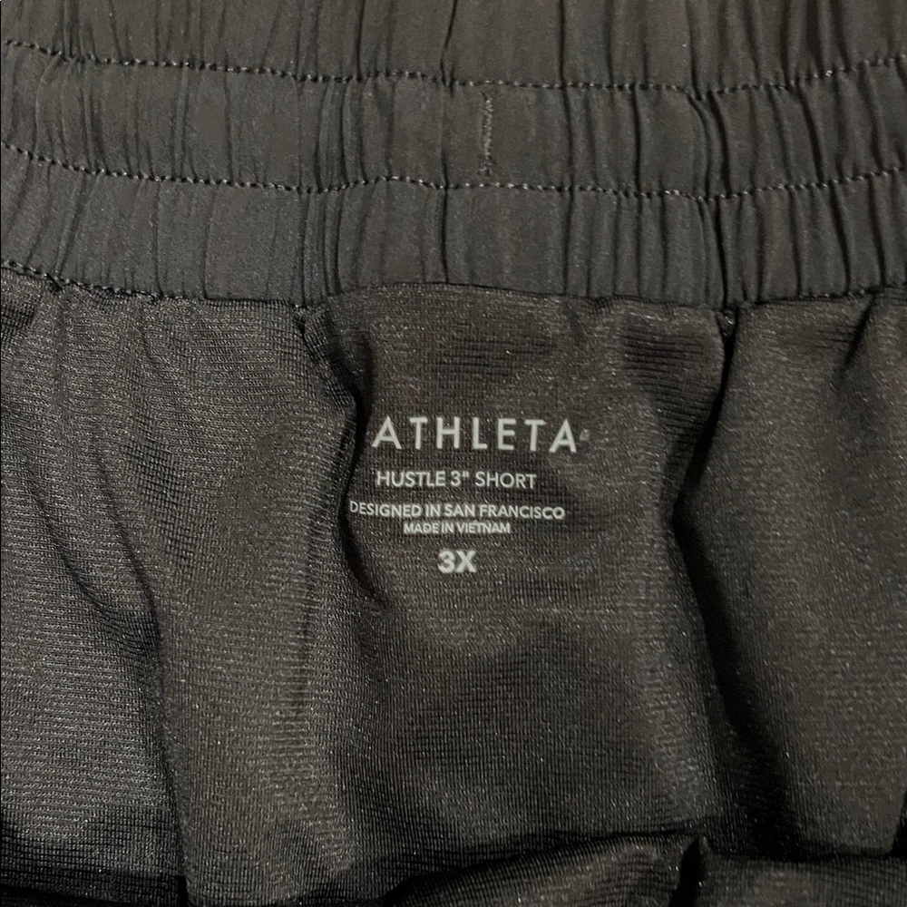 Athleta NWT hustle 3” short size 3x - Picture 5 of 8